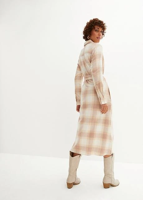 Robe-chemise En Flanelle 5 Robe-chemise En Flanelle - Afbeelding 3