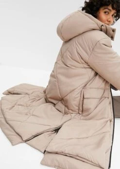 Manteau Doudoune Oversized Avec Zip Latéral -Venus Mode Winkel 23140963 Au9e430A