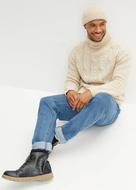 Rainbow Pull Col Roulé, Loose Fit 6 Rainbow Pull Col Roulé, Loose Fit - Afbeelding 4