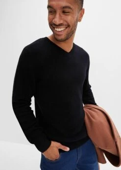 Pull En Laine Avec Teneur En Good Cashmere Standard®, Col V -Venus Mode Winkel 23141281 QOQ6fKui