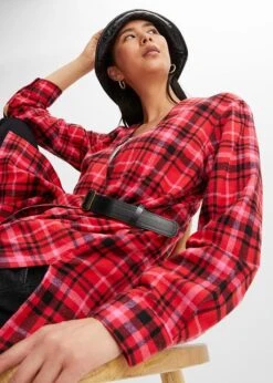 Rainbow Blouse Longue à Carreaux -Venus Mode Winkel 23141572 yXL1eWYM