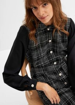 Robe à Manches En Crêpe -Venus Mode Winkel 23141821 Ww2JIOIf