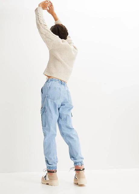 Rainbow Jean Cargo Avec Détail Chaîne 5 Rainbow Jean Cargo Avec Détail Chaîne - Afbeelding 3