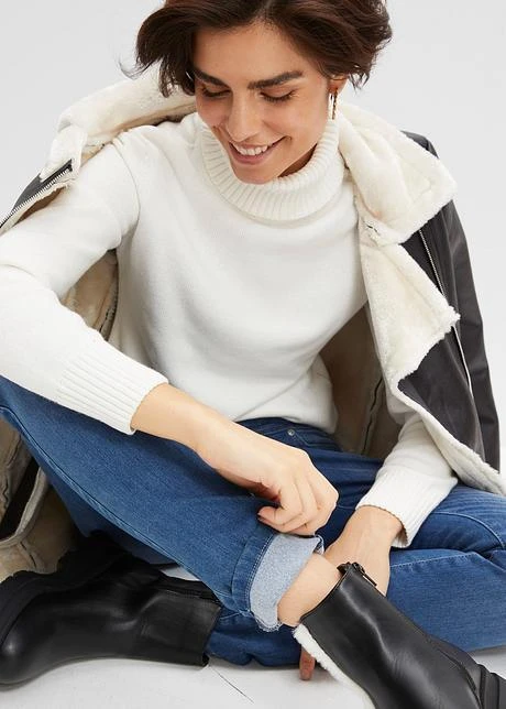 Jean Thermique Sculptant Avec Intérieur Doux, Coupe Slim 7 Jean Thermique Sculptant Avec Intérieur Doux, Coupe Slim - Afbeelding 5