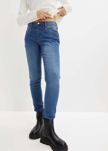 Jean Thermique Sculptant Avec Intérieur Doux, Coupe Slim 4 Jean Thermique Sculptant Avec Intérieur Doux, Coupe Slim - Afbeelding 2