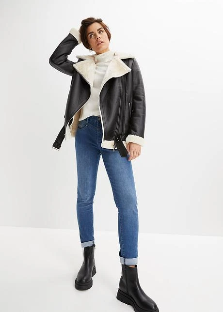 Jean Thermique Sculptant Avec Intérieur Doux, Coupe Slim 6 Jean Thermique Sculptant Avec Intérieur Doux, Coupe Slim - Afbeelding 4