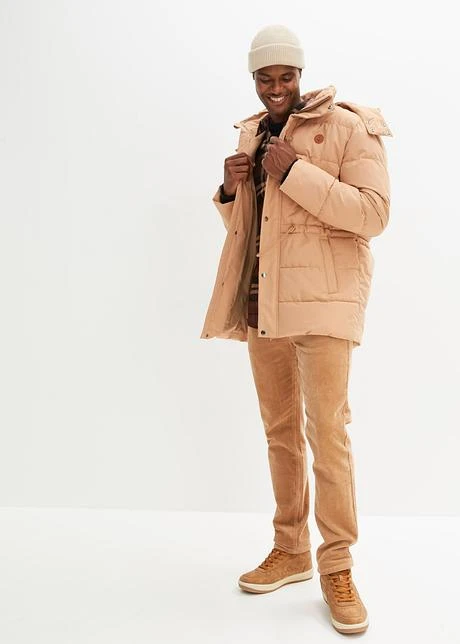 Veste Matelassée Avec Capuche Amovible Et Cordon Coulissant En Polyester Recyclé 6 Veste Matelassée Avec Capuche Amovible Et Cordon Coulissant En Polyester Recyclé - Afbeelding 4