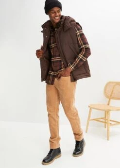 Veste Sans Manches Matelassée Avec Capuche Amovible En Polyester Recyclé -Venus Mode Winkel 23143315 AjhpTUCL