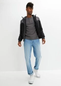 T-shirt Col Henley, Manches Longues -Venus Mode Winkel 23144788 230TfUub