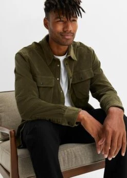 Chemise Manches Longues En Velours Côtelé, Loose Fit -Venus Mode Winkel 23144854 iErPABYB