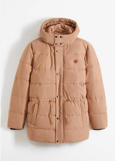 Veste Matelassée Avec Capuche Amovible Et Cordon Coulissant En Polyester Recyclé 3 Veste Matelassée Avec Capuche Amovible Et Cordon Coulissant En Polyester Recyclé
