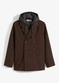 Veste Caban D'hiver Style 2 En 1