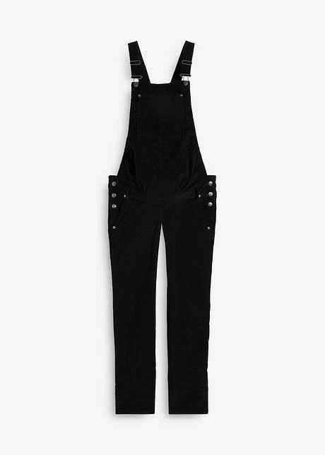 Salopette De Grossesse En Velours Côtelé Extensible, Straight 3 Salopette De Grossesse En Velours Côtelé Extensible, Straight