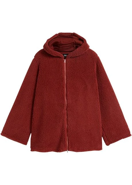 Veste En Polaire Peluche Coupe Trapèze Avec Fentes Latérales 3 Veste En Polaire Peluche Coupe Trapèze Avec Fentes Latérales