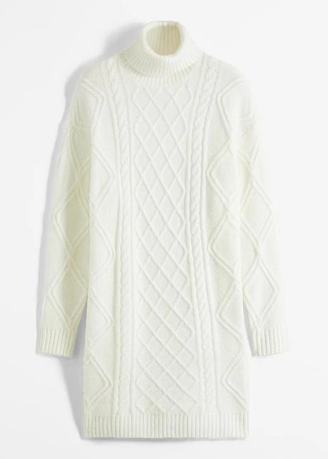 Rainbow Robe En Maille à Motif Torsadé 3 Rainbow Robe En Maille à Motif Torsadé