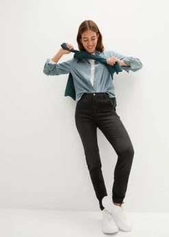 Jean Thermique Taille Haute Extensible Avec Doublure Polaire Et Pinces Allongeant La Silhouette 11 Jean Thermique Taille Haute Extensible Avec Doublure Polaire Et Pinces Allongeant La Silhouette -Venus Mode Winkel 23148619 3tiF1zf0