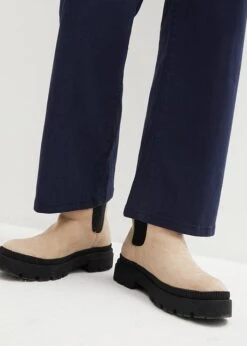 Pantalon En Coton Extensible, Taille Haute, Jambes Larges -Venus Mode Winkel 23151514 UdanvM6m