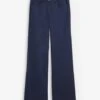 Pantalon En Coton Extensible, Taille Haute, Jambes Larges 2 Pantalon En Coton Extensible, Taille Haute, Jambes Larges -Venus Mode Winkel 23151683 d8dDe3Zc