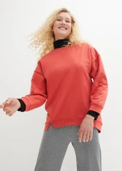 Sweat-shirt Oversize Avec Détail Fente 10 Sweat-shirt Oversize Avec Détail Fente -Venus Mode Winkel 23151728 t5wjJc7n