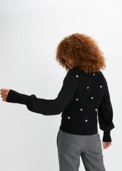 Pull Avec Cœurs Brodés -Venus Mode Winkel 23152304 irxjR0CV