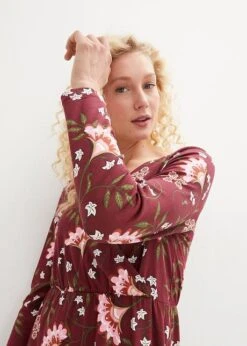 Robe Midi En Jersey De Coton Style Portefeuille -Venus Mode Winkel 23153047 3ktWyMwo