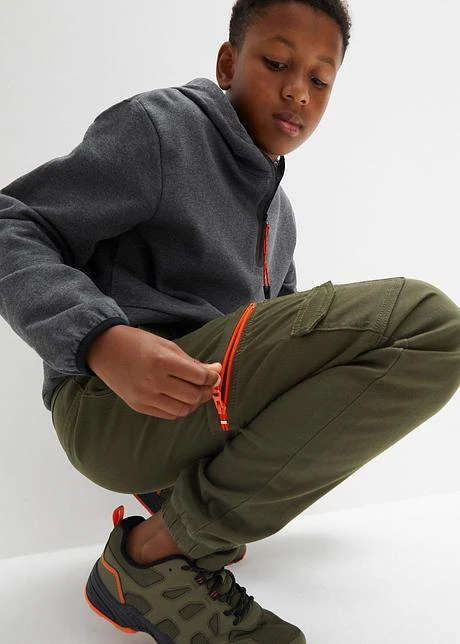 Pantalon Cargo Garçon Doublé, Regular Fit 7 Pantalon Cargo Garçon Doublé, Regular Fit - Afbeelding 5