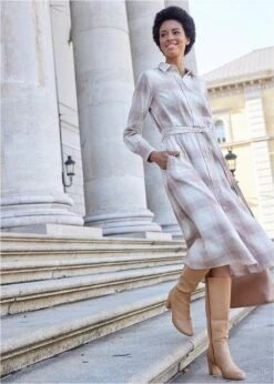 Robe-chemise En Flanelle 15 Robe-chemise En Flanelle -Venus Mode Winkel 23153605 2DIBNFpn