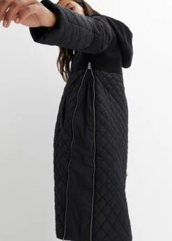 Manteau De Grossesse/portage Avec Mix De Matière -Venus Mode Winkel 23154132 QM3mVUIt