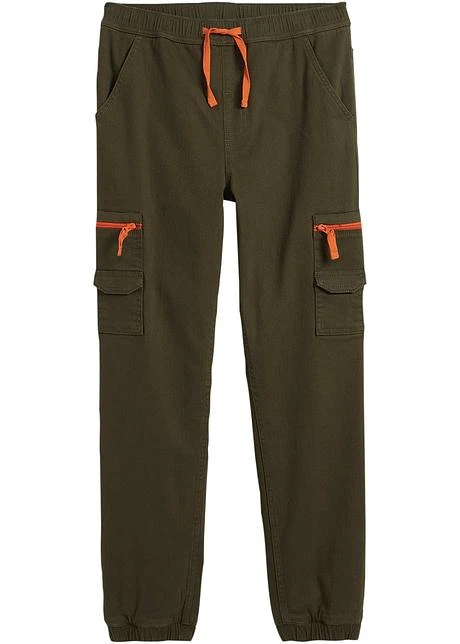 Pantalon Cargo Garçon Doublé, Regular Fit 3 Pantalon Cargo Garçon Doublé, Regular Fit