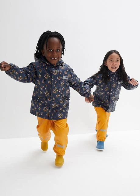 Veste De Pluie Thermo Enfant Avec Imprimé Floral 4 Veste De Pluie Thermo Enfant Avec Imprimé Floral - Afbeelding 2