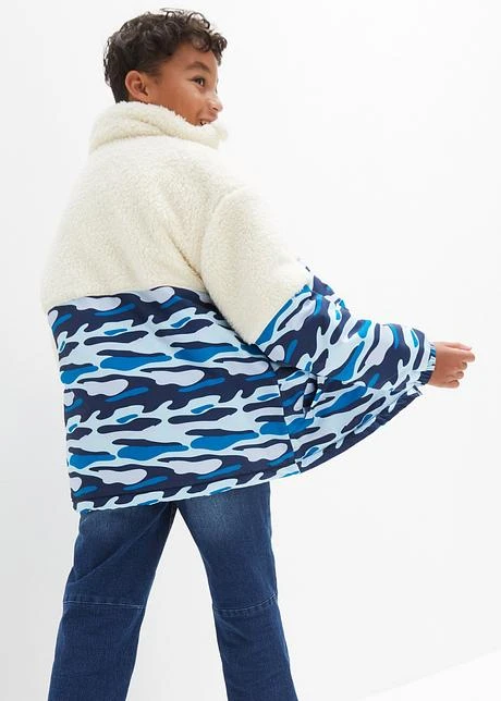 Veste Garçon Avec Maille Peluche 5 Veste Garçon Avec Maille Peluche - Afbeelding 3