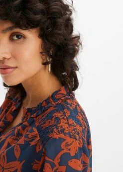 Chemisier En Chiffon Avec Smocks 13 Chemisier En Chiffon Avec Smocks -Venus Mode Winkel 23154913 hDpLes8x