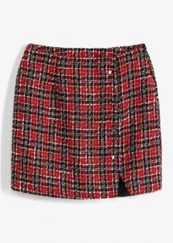 Rainbow Jupe En Tweed