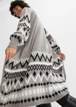 Gilet Long Norvégien En Maille -Venus Mode Winkel 23156491 Y4ZKcCGR