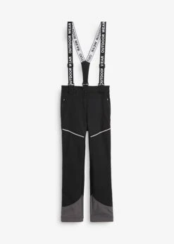 Pantalon Fonctionnel Imperméable Et Extensible En Softshell, Coupe Droite