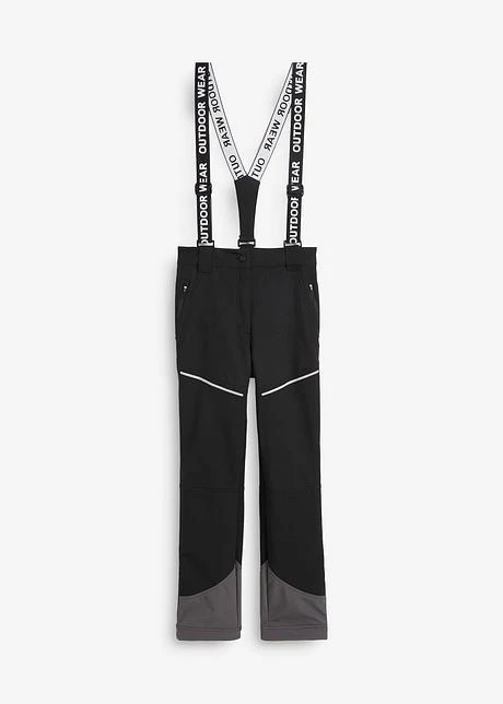 Pantalon Fonctionnel Imperméable Et Extensible En Softshell, Coupe Droite 3 Pantalon Fonctionnel Imperméable Et Extensible En Softshell, Coupe Droite