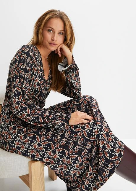 Robe En Jersey Imprimée En Viscose 8 Robe En Jersey Imprimée En Viscose - Afbeelding 6