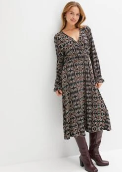 Robe En Jersey Imprimée En Viscose 9 Robe En Jersey Imprimée En Viscose -Venus Mode Winkel 23159176 A5a5zWsP