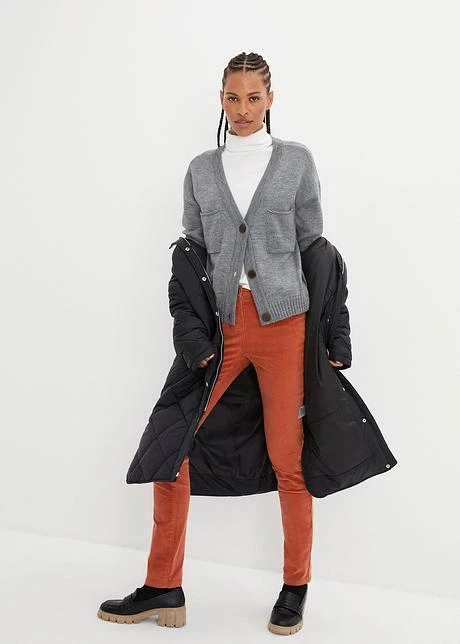 Pantalon En Velours Côtelé, Slim 6 Pantalon En Velours Côtelé, Slim - Afbeelding 4