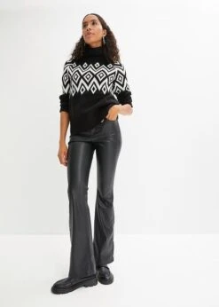 Rainbow Pantalon évasé Avec Boutons Bijoux 12 Rainbow Pantalon évasé Avec Boutons Bijoux -Venus Mode Winkel 23159922 ovlefewl