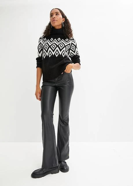 Rainbow Pantalon évasé Avec Boutons Bijoux 6 Rainbow Pantalon évasé Avec Boutons Bijoux - Afbeelding 4