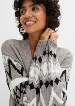 Gilet Long Norvégien En Maille -Venus Mode Winkel 23159928 pq8U0vvH