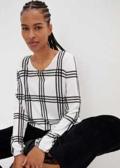 T-shirt Manches Longues Avec Base élastique -Venus Mode Winkel 23160668 KZsXgKiO