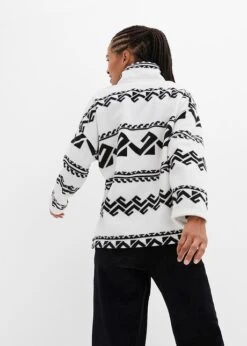 Sweat-shirt En Polaire Avec Col Camionneur -Venus Mode Winkel 23160770 aVyqtk91