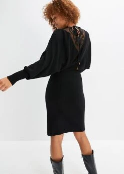 Robe En Maille à Dentelle 12 Robe En Maille à Dentelle -Venus Mode Winkel 23160805 iQ5QFENt