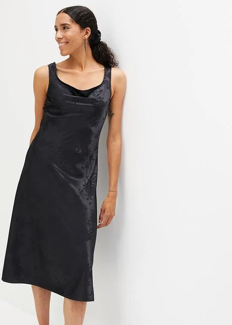 Rainbow Robe Midi En Satin Avec Encolure Bénitier 4 Rainbow Robe Midi En Satin Avec Encolure Bénitier - Afbeelding 2