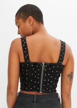 Rainbow Top En Jean Avec Rivets 11 Rainbow Top En Jean Avec Rivets -Venus Mode Winkel 23163267 XhATMCO9