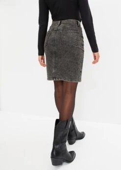 Rainbow Jupe En Jean Avec Boutons Bijoux -Venus Mode Winkel 23163281 X9GBxodv