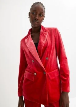 Blazer En Velours -Venus Mode Winkel 23163480 xzltxA39