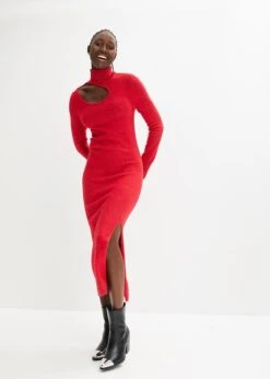 Rainbow Robe Longue En Maille Avec Découpes -Venus Mode Winkel 23163485 ePTnc1KQ